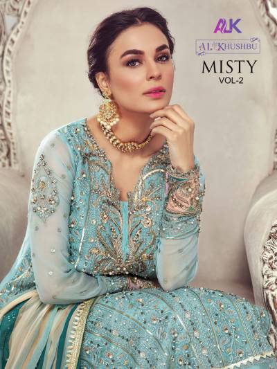 Misty Vol 2 By Al Khushbu Designer Ramadan Special Salwar Kameez Collection